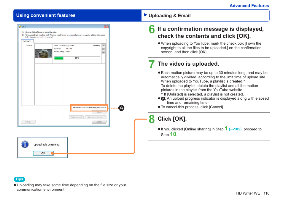 Panasonic HX-A100D User Manual | Page 110 / 128