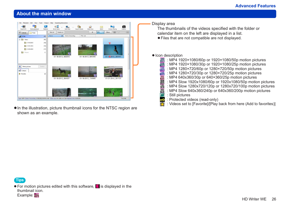 Panasonic HX-A100D User Manual | Page 26 / 128