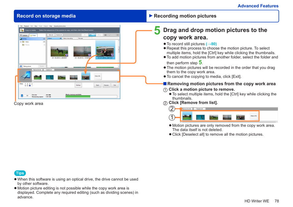 Panasonic HX-A100D User Manual | Page 78 / 128