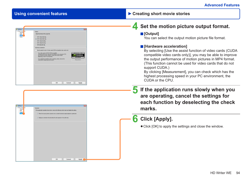 Panasonic HX-A100D User Manual | Page 94 / 128