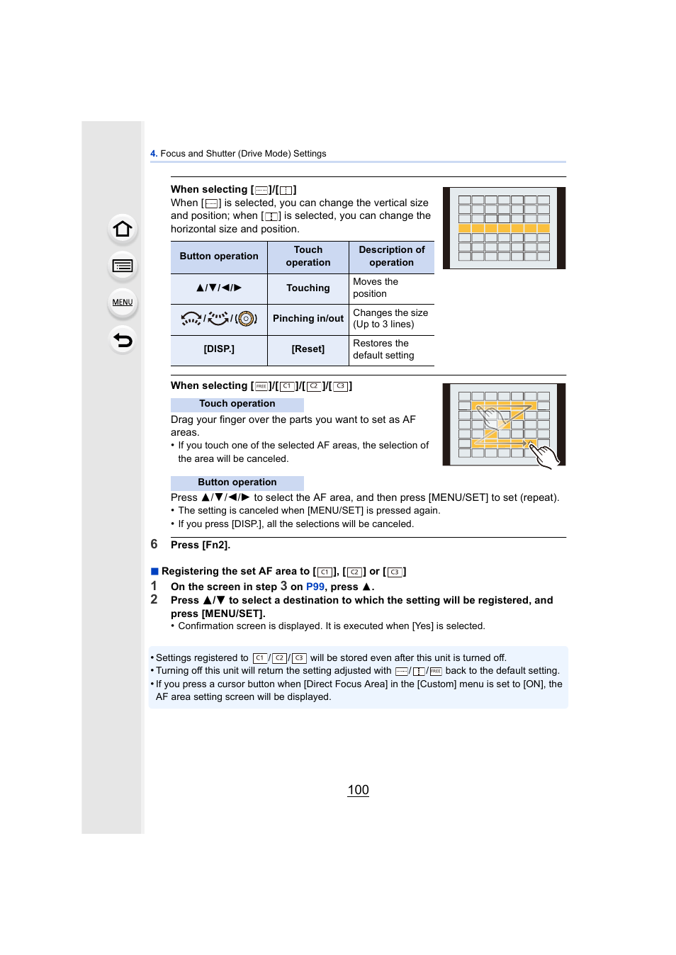 Panasonic DMC-GH4KBODY User Manual | Page 100 / 420