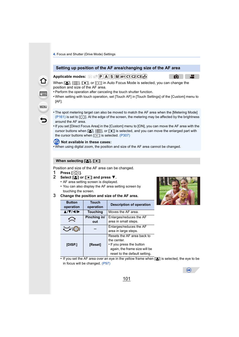 P101, P101) | Panasonic DMC-GH4KBODY User Manual | Page 101 / 420