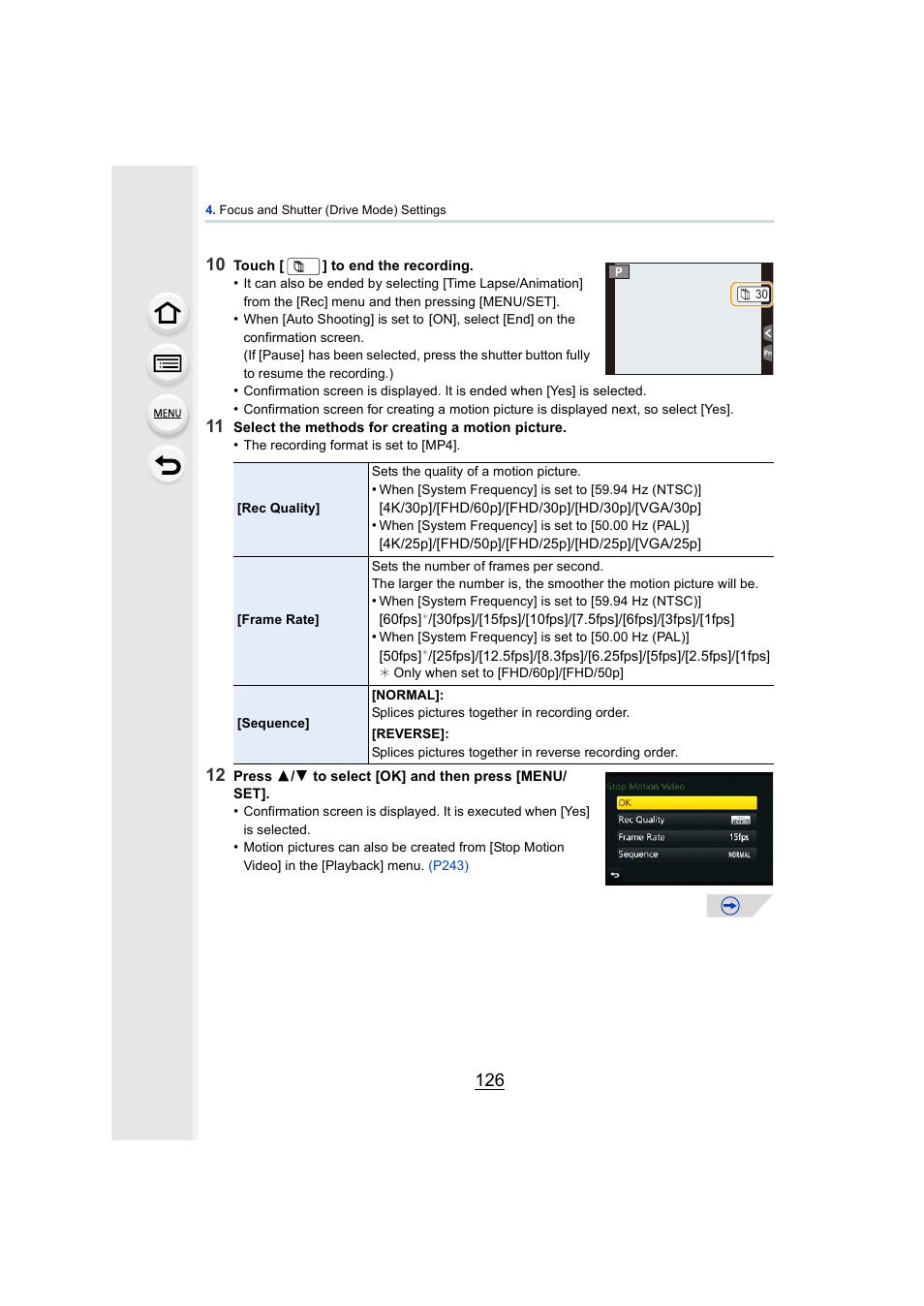 Panasonic DMC-GH4KBODY User Manual | Page 126 / 420