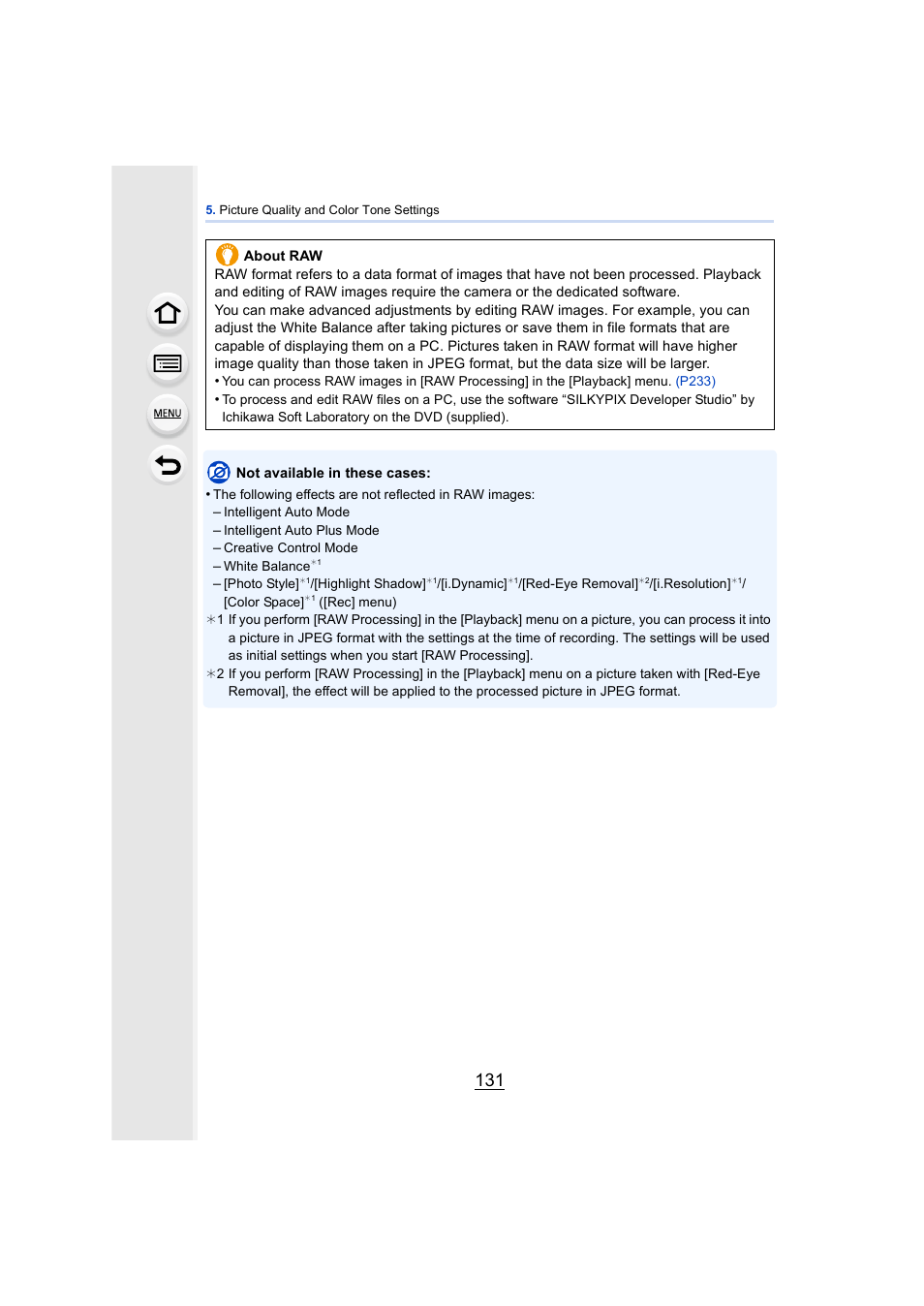 Panasonic DMC-GH4KBODY User Manual | Page 131 / 420