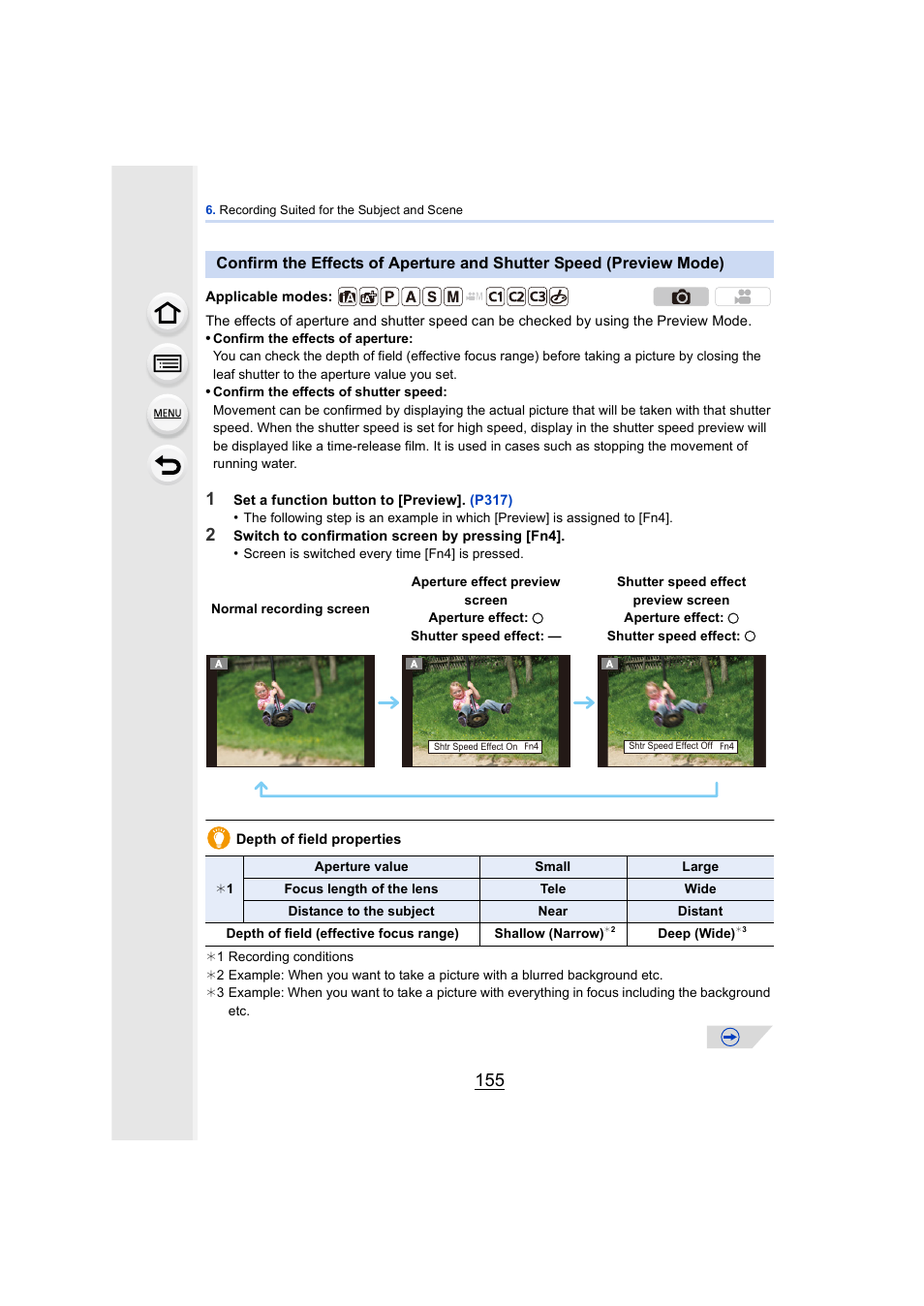 P155 | Panasonic DMC-GH4KBODY User Manual | Page 155 / 420