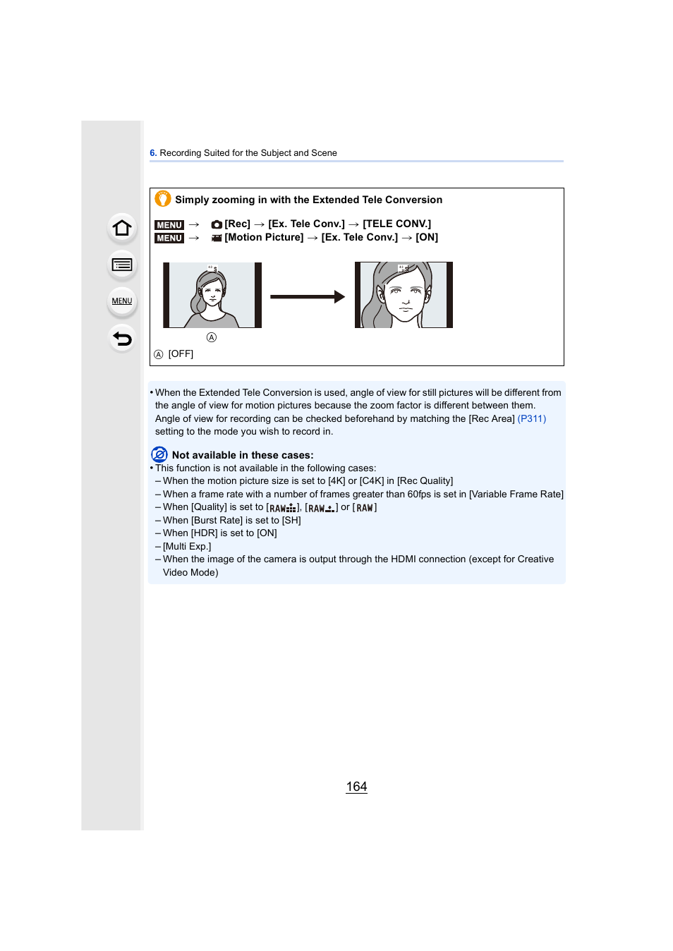 Panasonic DMC-GH4KBODY User Manual | Page 164 / 420