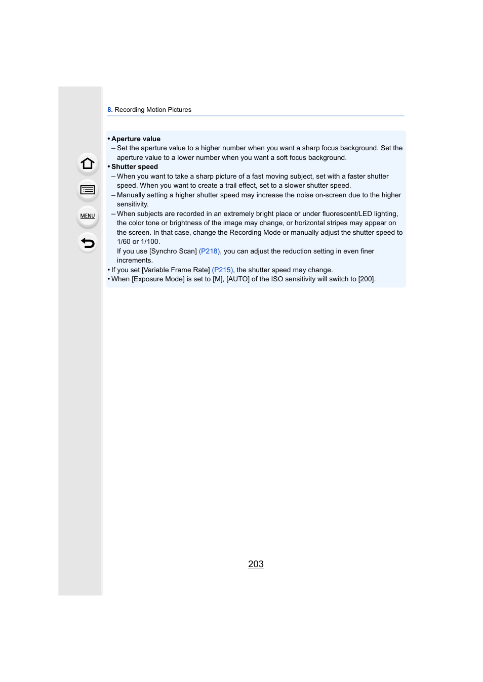Panasonic DMC-GH4KBODY User Manual | Page 203 / 420