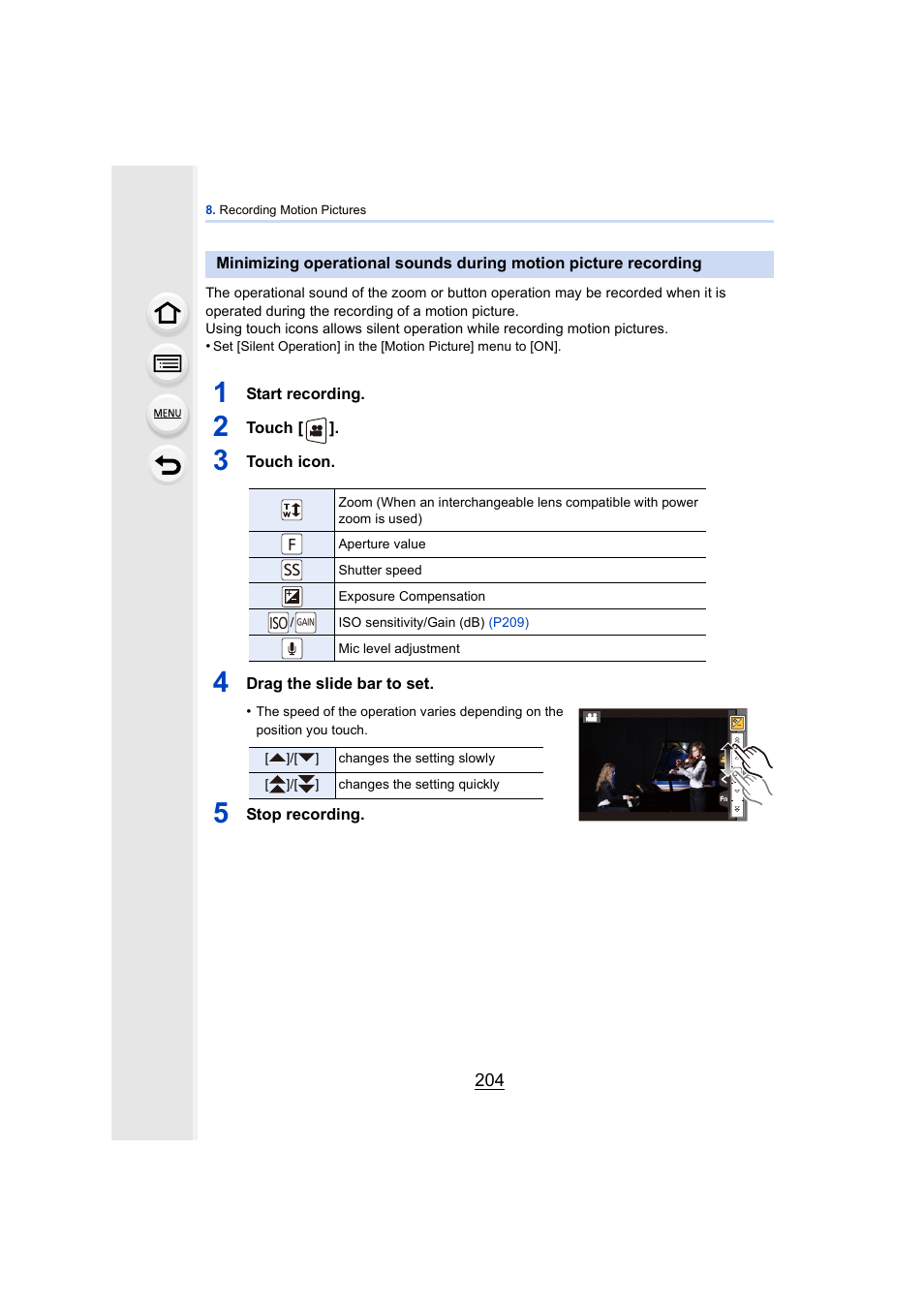 P204 | Panasonic DMC-GH4KBODY User Manual | Page 204 / 420