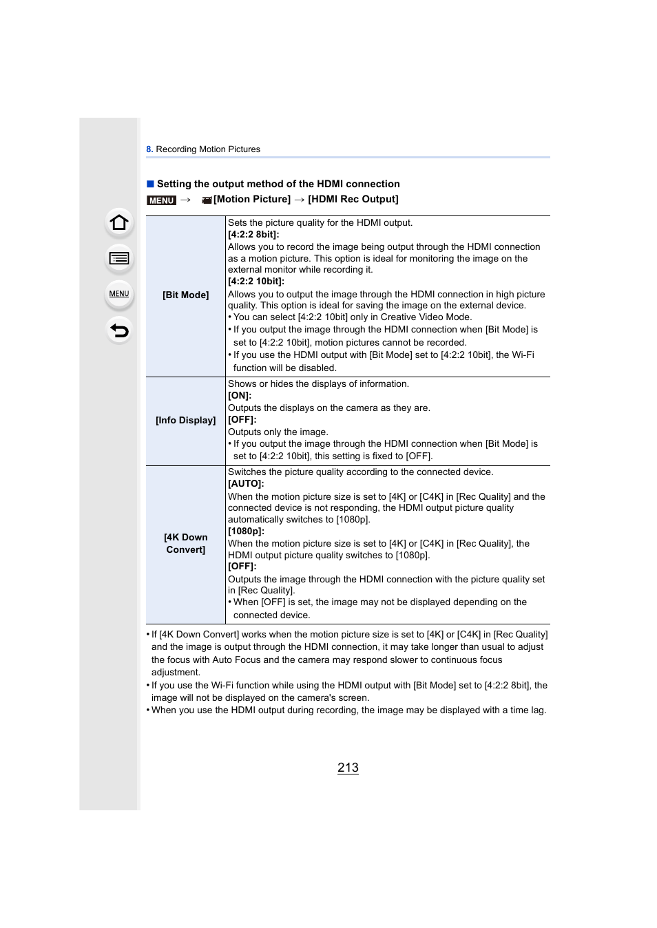 Panasonic DMC-GH4KBODY User Manual | Page 213 / 420