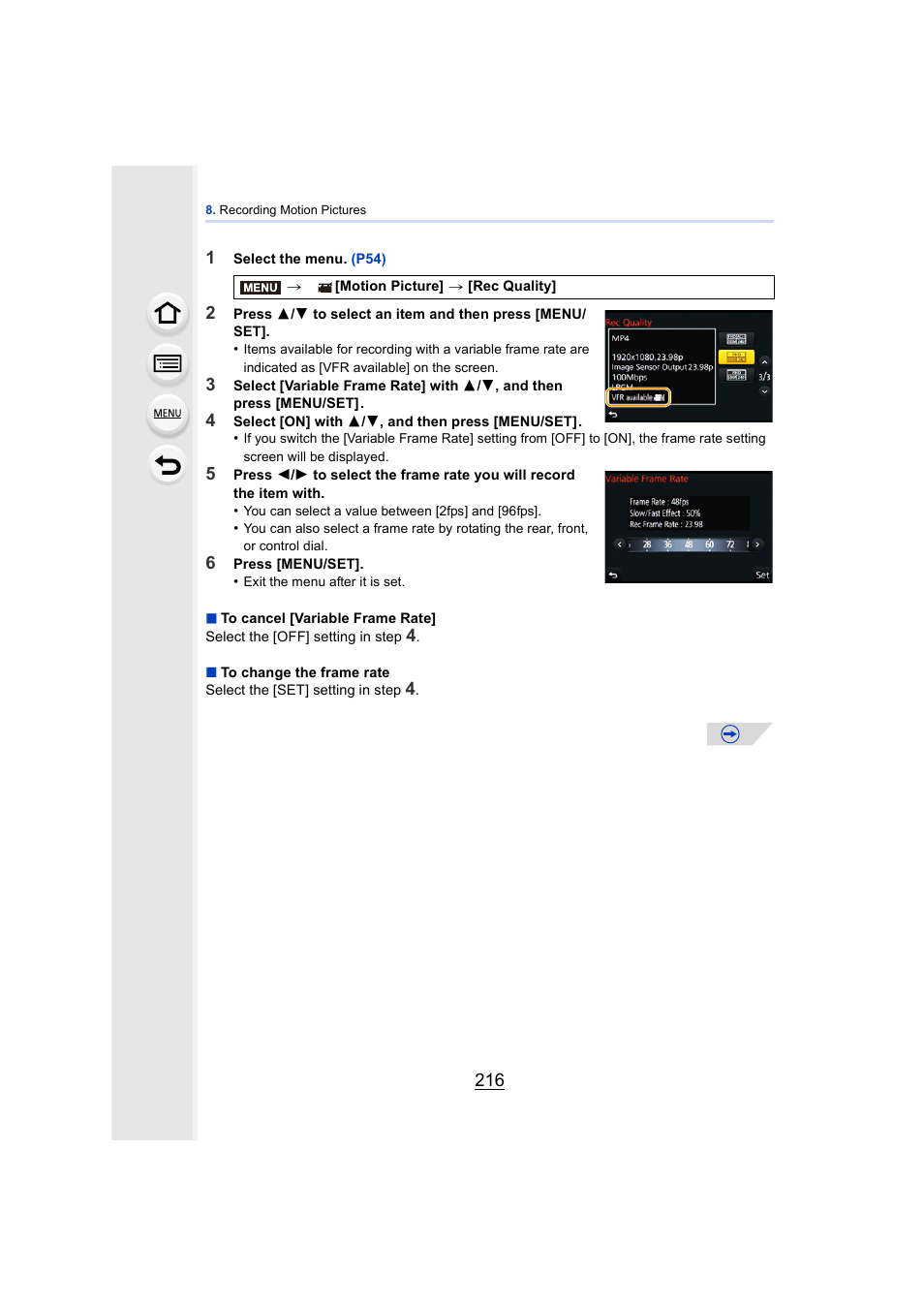 Panasonic DMC-GH4KBODY User Manual | Page 216 / 420