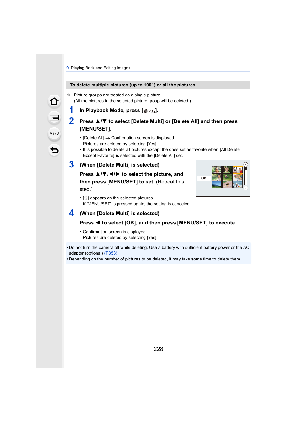 Panasonic DMC-GH4KBODY User Manual | Page 228 / 420