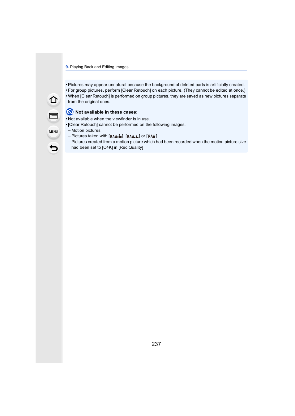 Panasonic DMC-GH4KBODY User Manual | Page 237 / 420