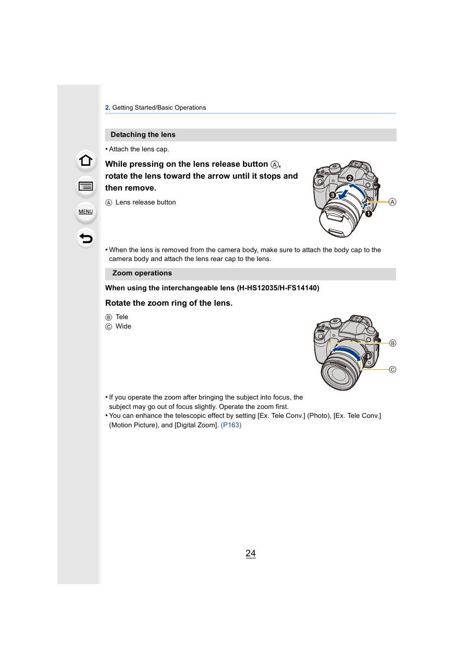 P24) | Panasonic DMC-GH4KBODY User Manual | Page 24 / 420