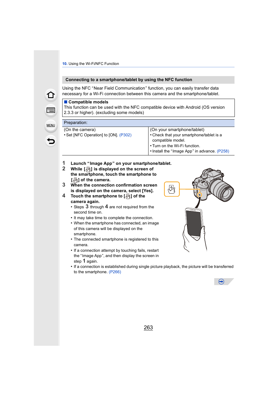 P263, P263) | Panasonic DMC-GH4KBODY User Manual | Page 263 / 420