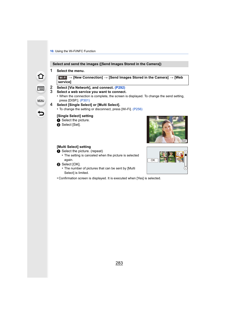 P283 | Panasonic DMC-GH4KBODY User Manual | Page 283 / 420