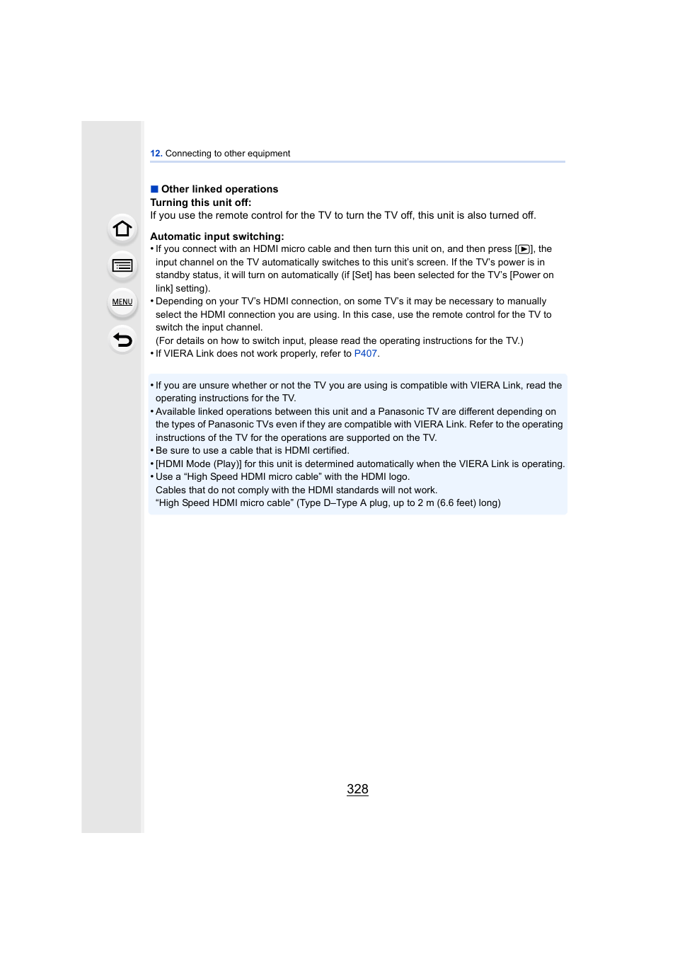 Panasonic DMC-GH4KBODY User Manual | Page 328 / 420
