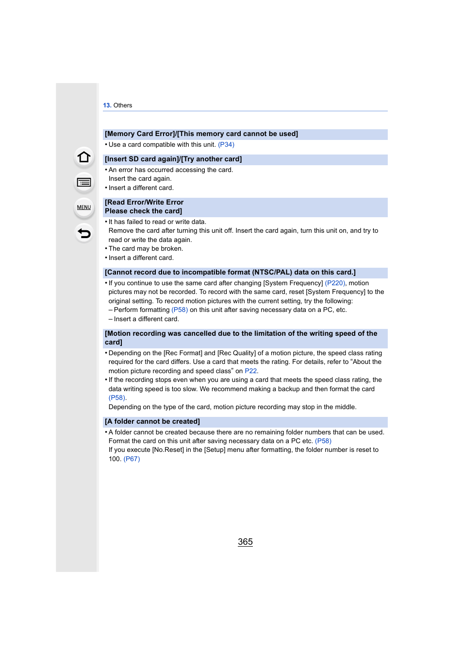 Panasonic DMC-GH4KBODY User Manual | Page 365 / 420