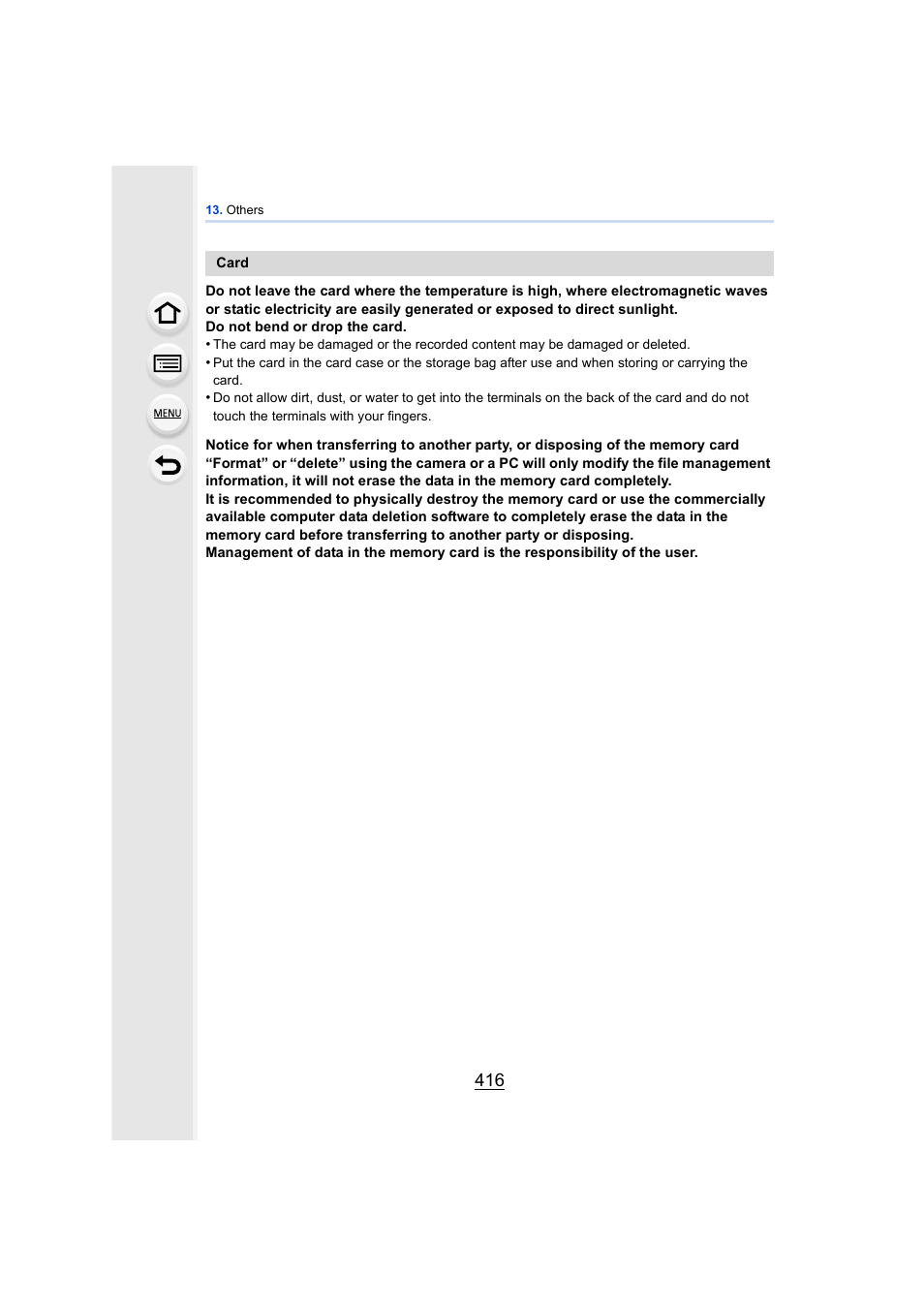 Panasonic DMC-GH4KBODY User Manual | Page 416 / 420