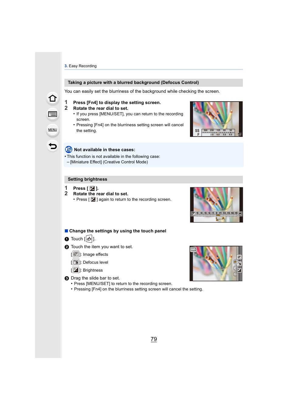 Panasonic DMC-GH4KBODY User Manual | Page 79 / 420