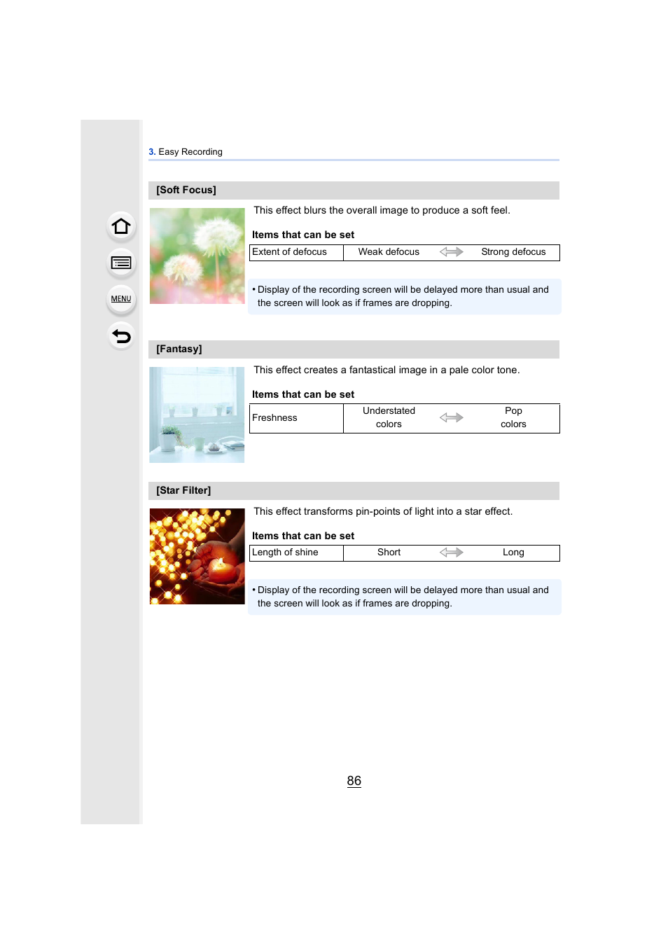 Panasonic DMC-GH4KBODY User Manual | Page 86 / 420