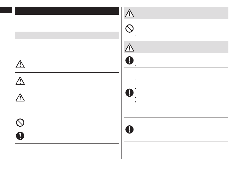 Safety precautions, Danger, Warning | Caution, Safetyprecautions | Panasonic EW-DL82-W User Manual | Page 4 / 64