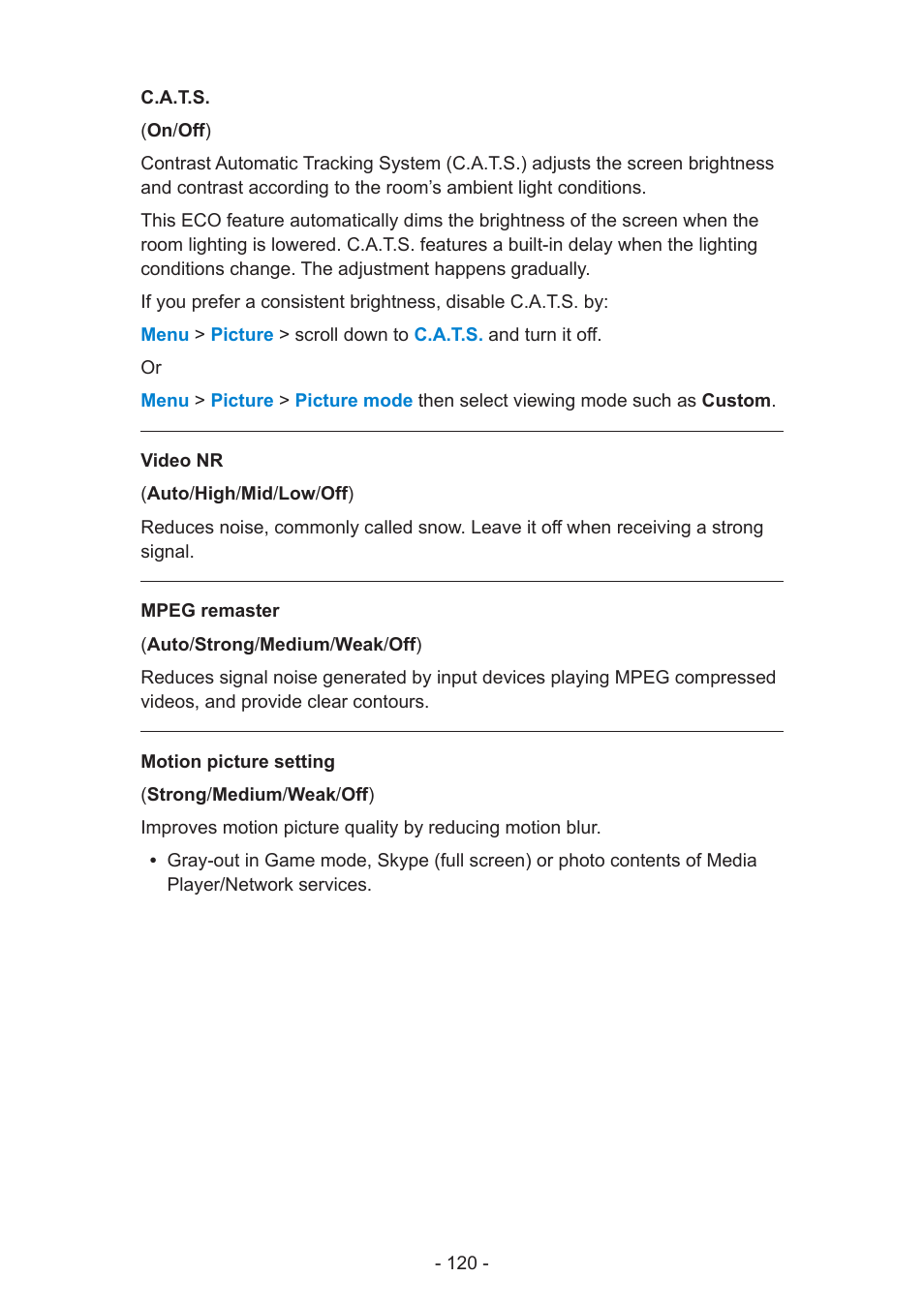 Panasonic TC-50AS650UE User Manual | Page 120 / 183