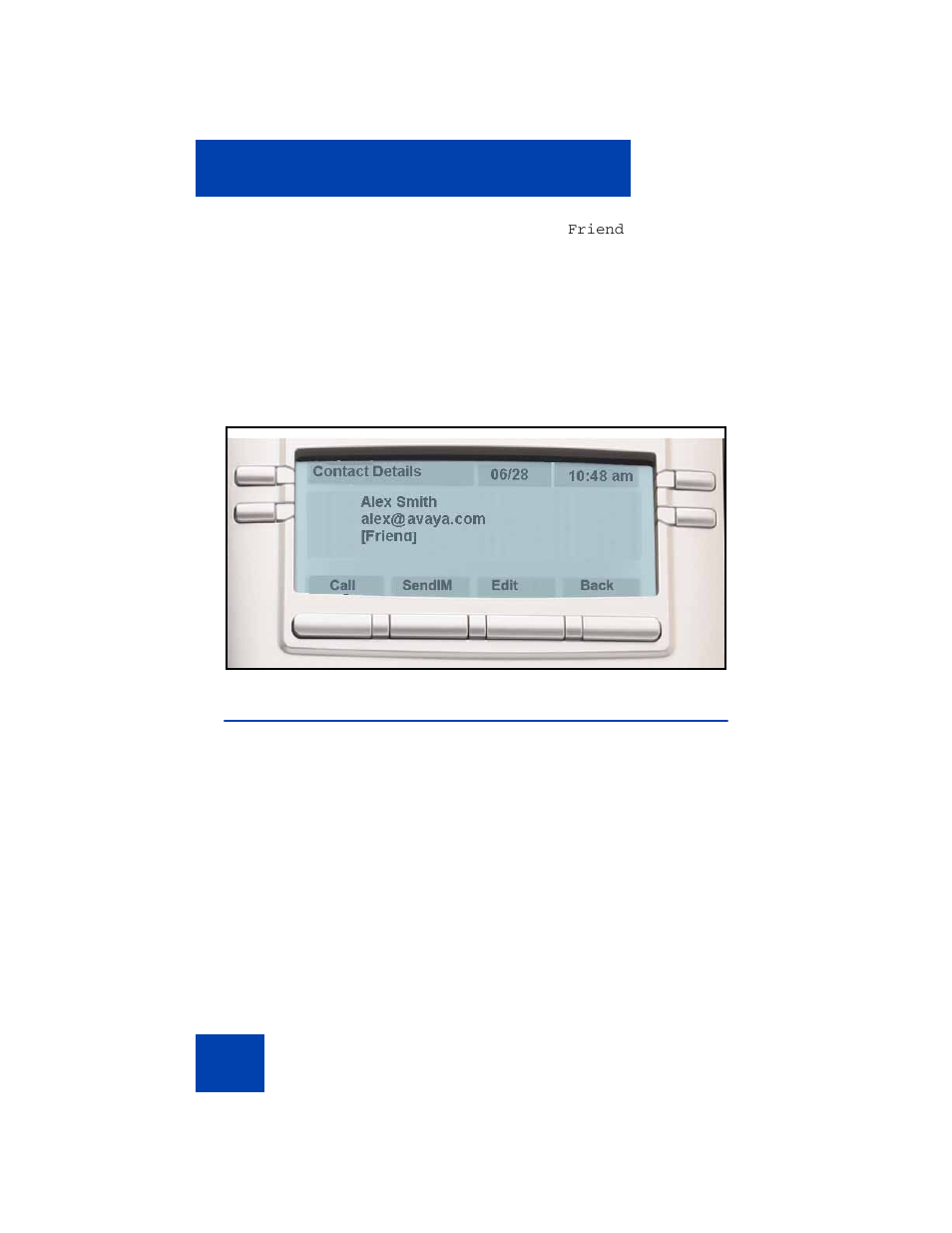 Initiating a call from the address book | Avaya NN43112-101 User Manual | Page 146 / 400