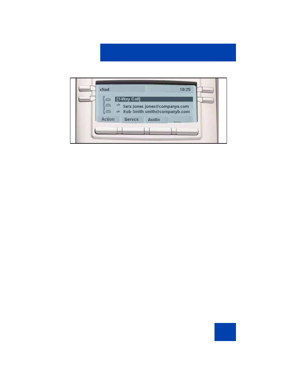 Figure 32: “3-way | Avaya NN43112-101 User Manual | Page 203 / 400