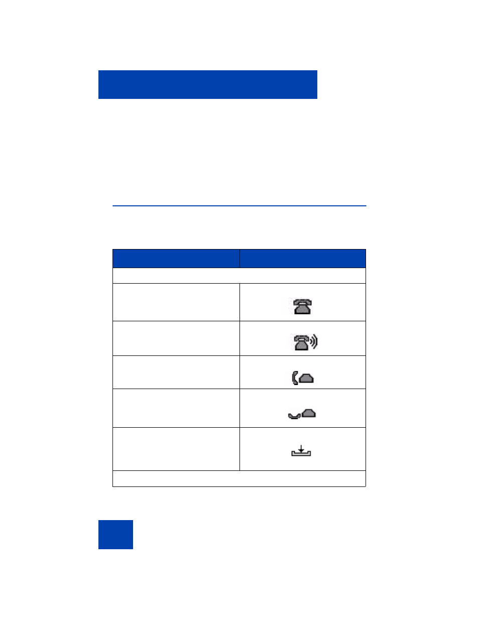 Visual indicators, Display screen icons | Avaya NN43112-101 User Manual | Page 334 / 400