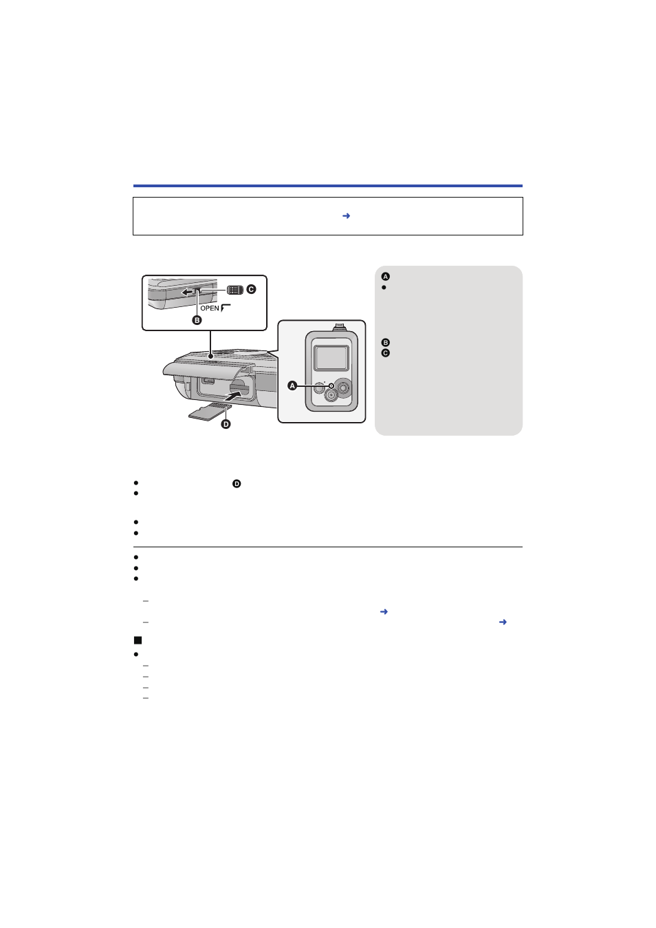 Inserting/removing a microsd card, L 15 | Panasonic HX-A500H User Manual | Page 15 / 95
