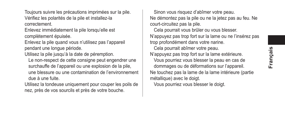 Panasonic ER-GN25VP User Manual | Page 15 / 42
