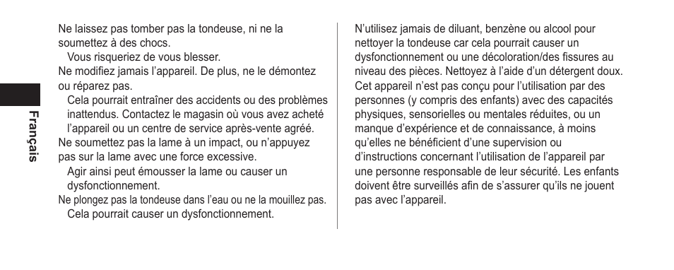 Panasonic ER-GN25VP User Manual | Page 16 / 42