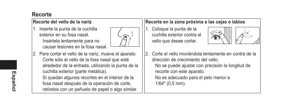 Panasonic ER-GN25VP User Manual | Page 28 / 42