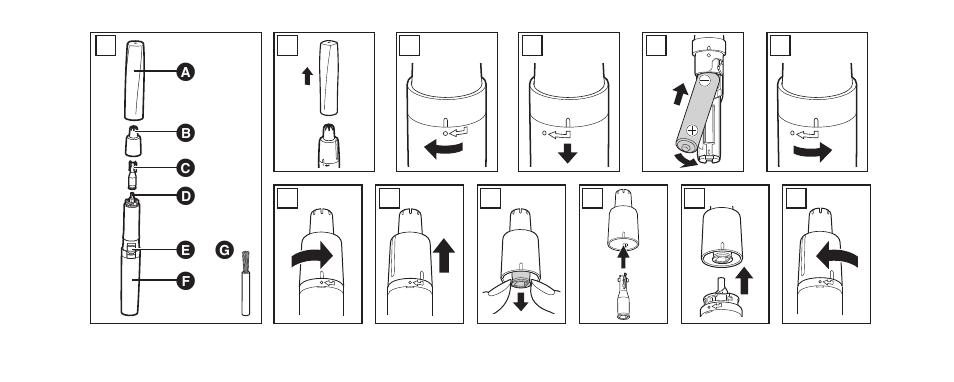Panasonic ER-GN25VP User Manual | Page 3 / 42