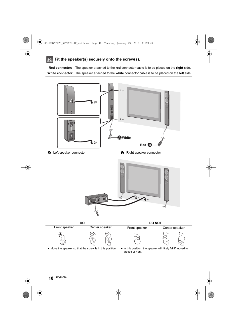 Panasonic SC-HTB770S User Manual | Page 18 / 44