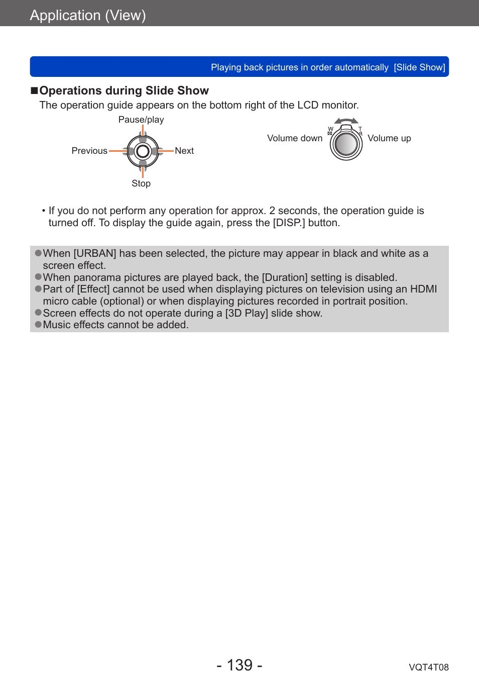 Application (view) | Panasonic DMC-ZS30K User Manual | Page 139 / 314