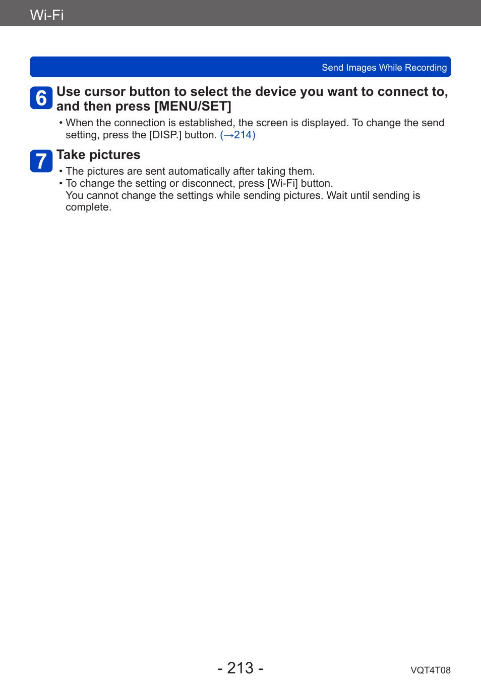Wi-fi | Panasonic DMC-ZS30K User Manual | Page 213 / 314