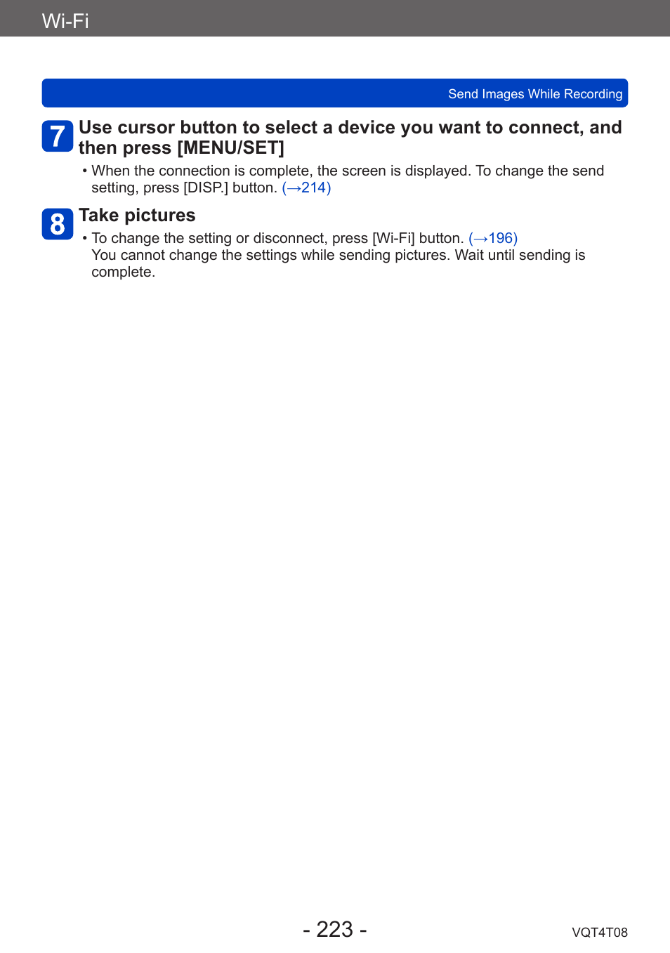 Wi-fi | Panasonic DMC-ZS30K User Manual | Page 223 / 314