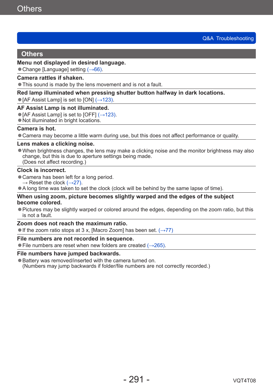 Others | Panasonic DMC-ZS30K User Manual | Page 291 / 314