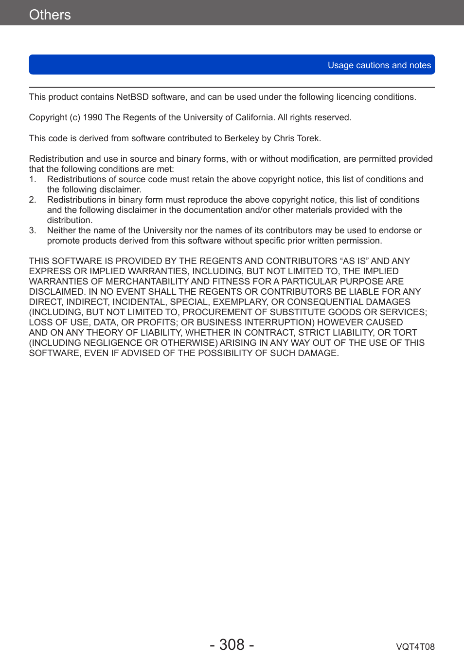 Others | Panasonic DMC-ZS30K User Manual | Page 308 / 314