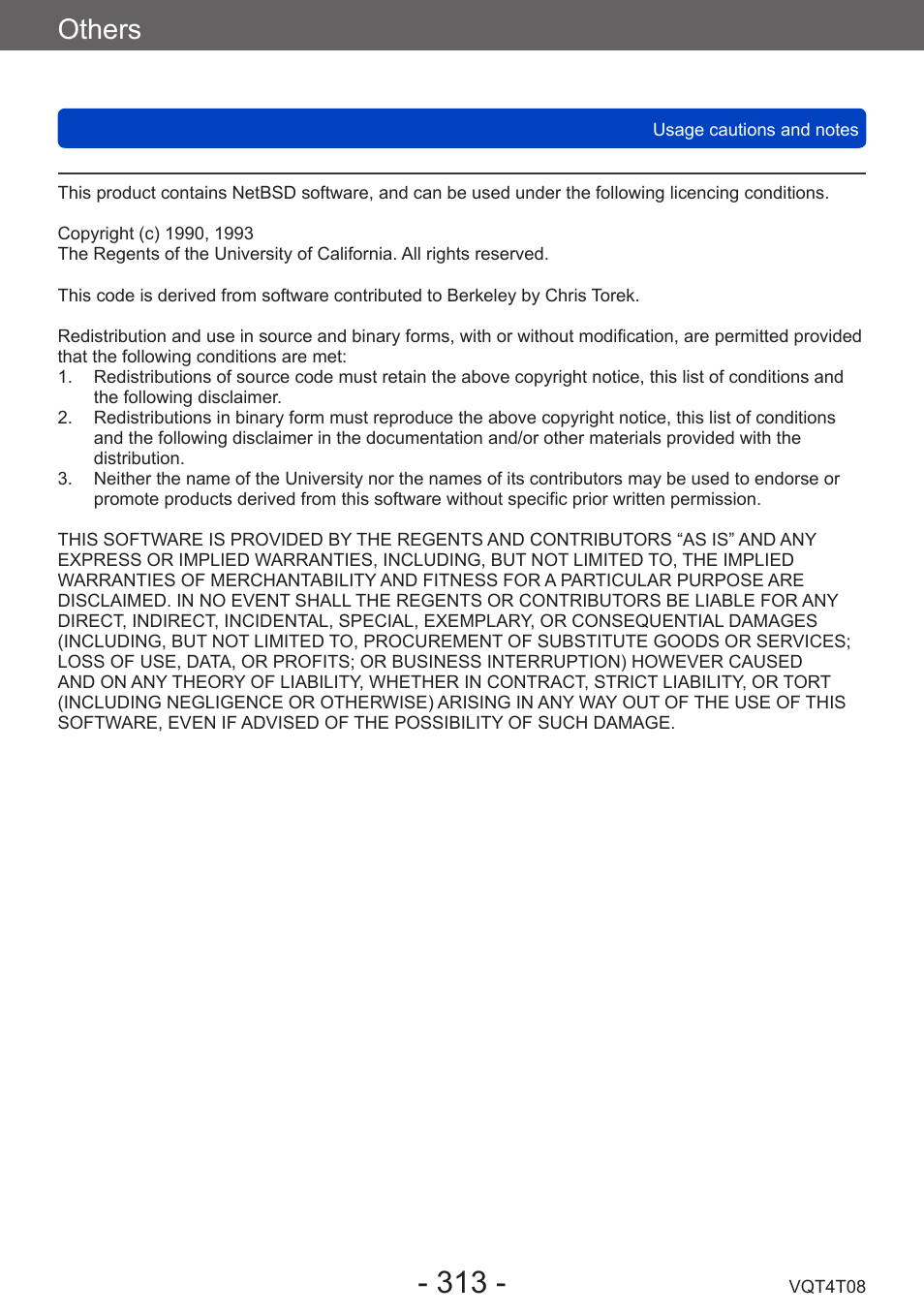 Others | Panasonic DMC-ZS30K User Manual | Page 313 / 314