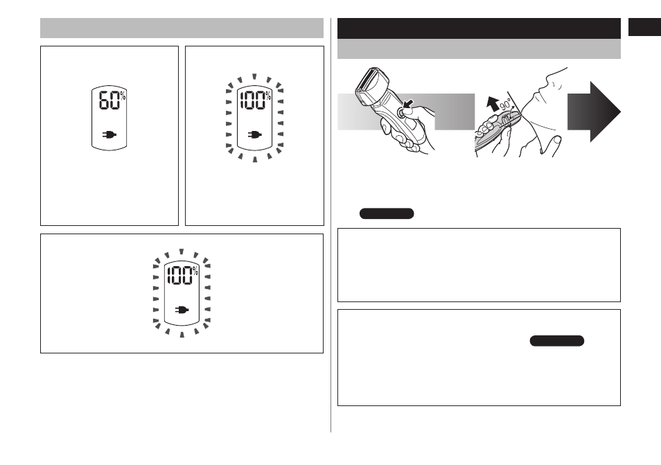 Shave usingtheshaver | Panasonic ES-LT41-K User Manual | Page 5 / 32
