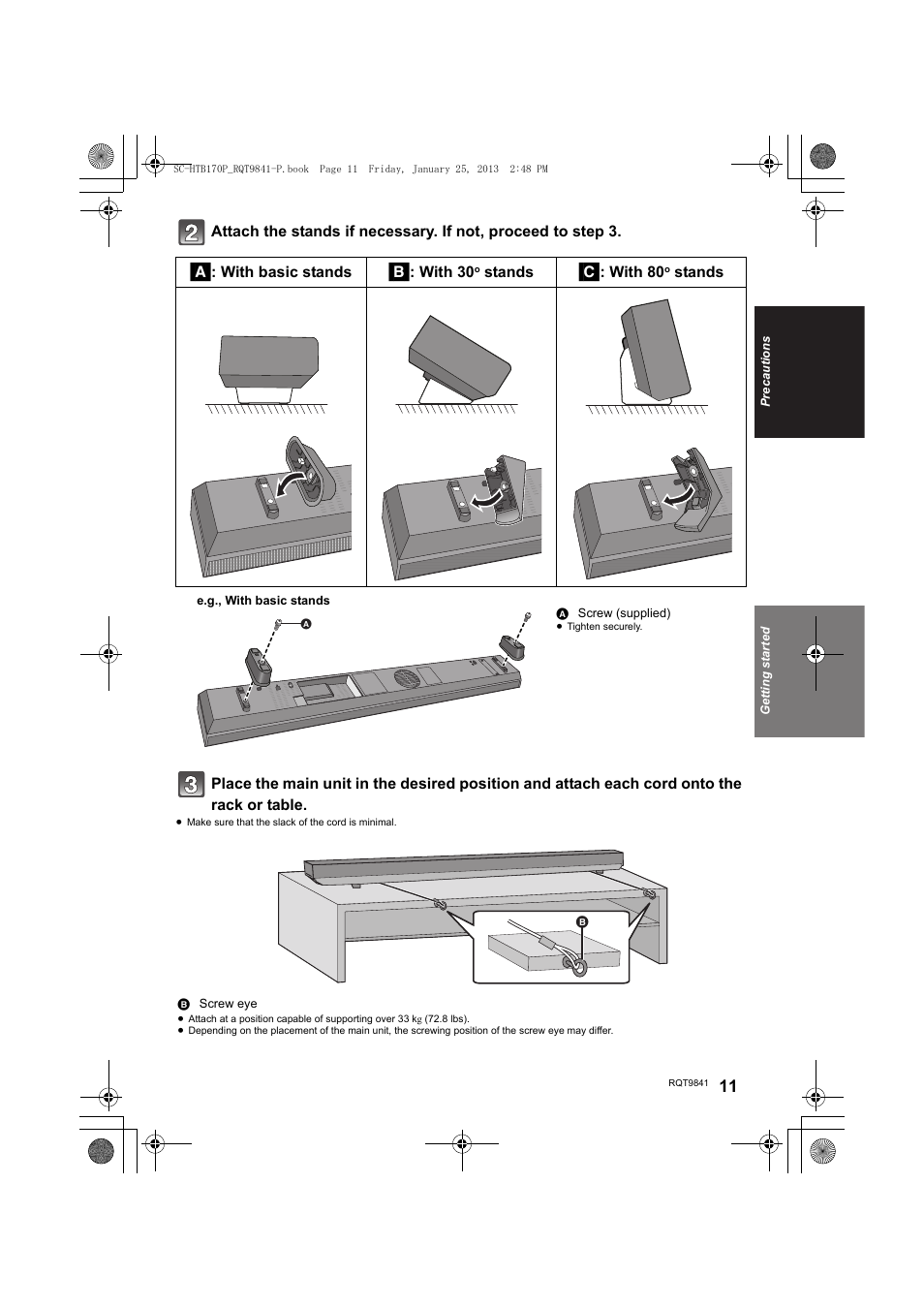 Panasonic SC-HTB170 User Manual | Page 11 / 32