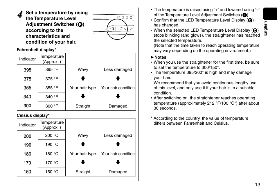 Panasonic EH-HS95-K User Manual | Page 13 / 36