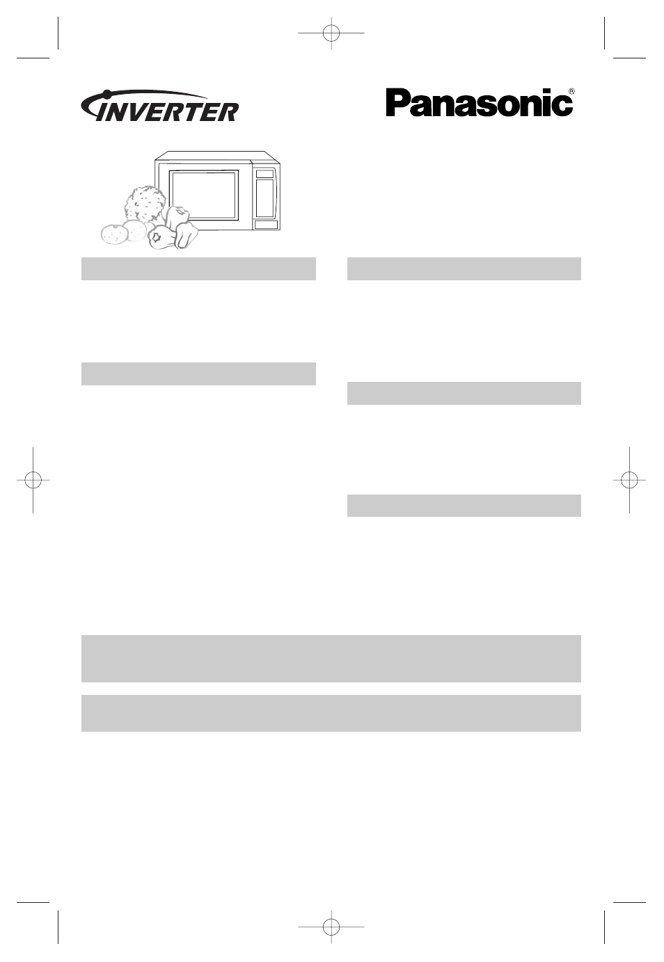 Panasonic NN-SN778S User Manual | 30 pages