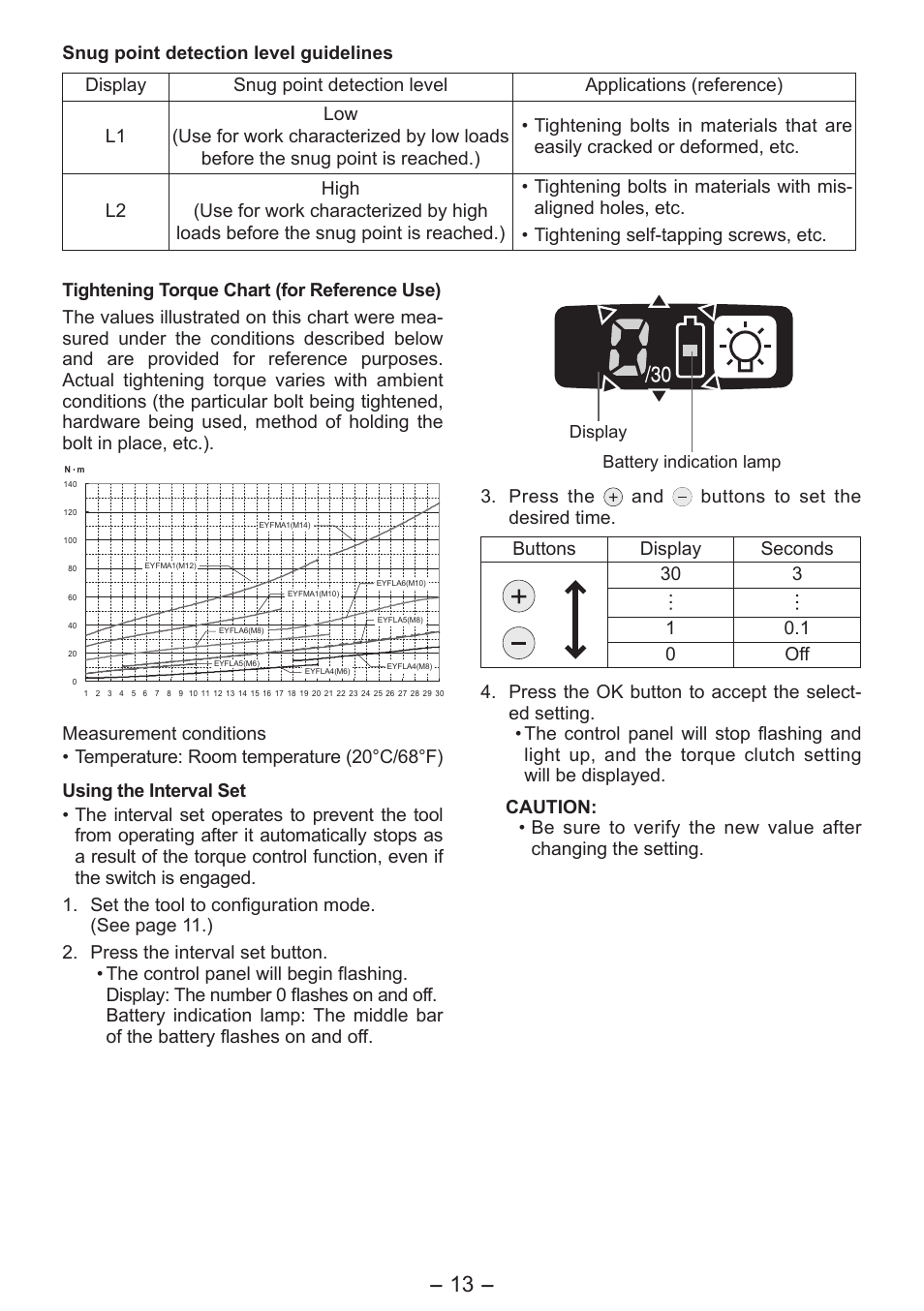 Panasonic EYFLA6P User Manual | Page 13 / 56