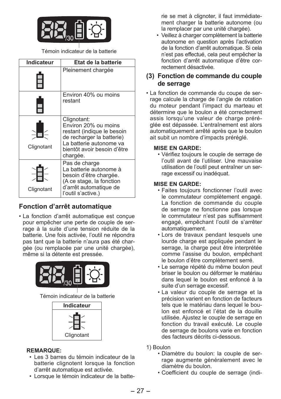 Panasonic EYFLA6P User Manual | Page 27 / 56