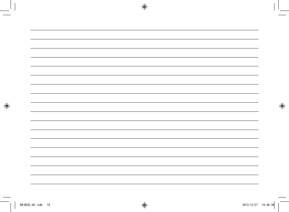 Panasonic EW-DE92-S User Manual | Page 19 / 20