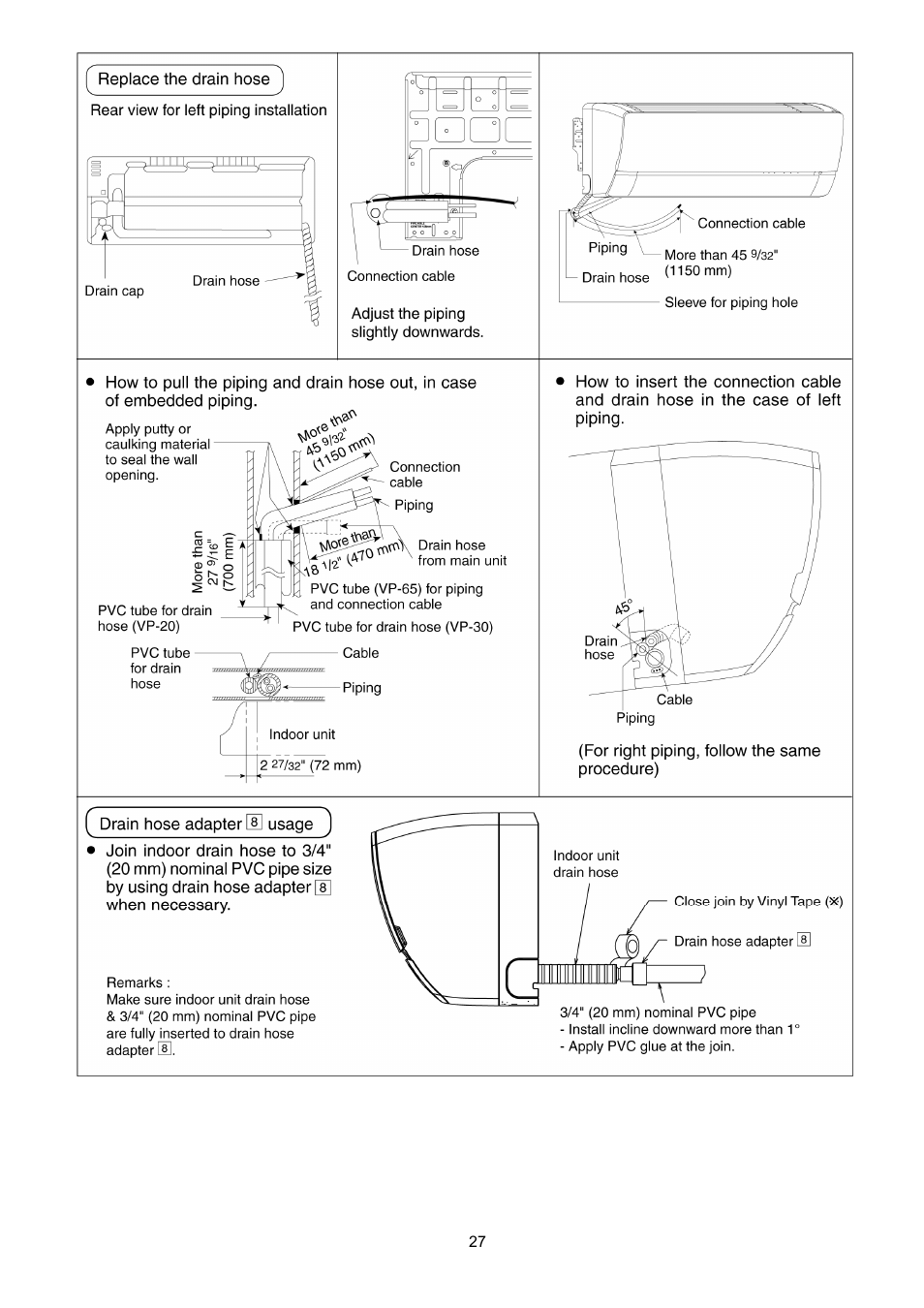 Panasonic CS-XE9PKUA User Manual | Page 27 / 102