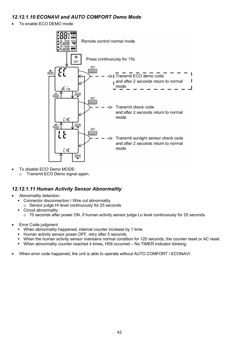 Panasonic CS-XE9PKUA User Manual | Page 42 / 102